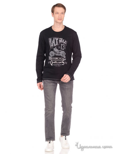 Лонгслив EVENESS, цвет черный