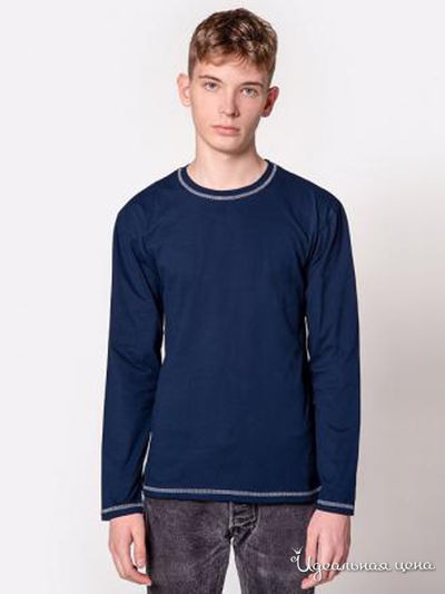 Лонгслив N.O.A., цвет темно-синий