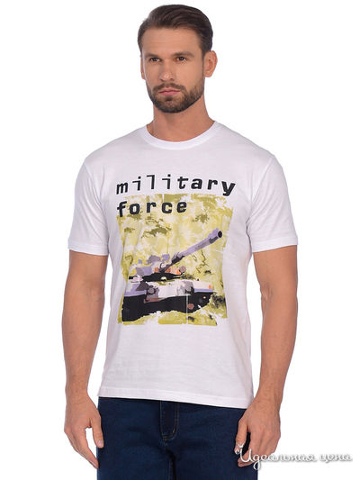 Футболка EVENESS, цвет белый