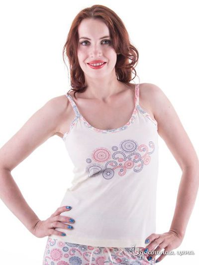 Майка N.O.A., цвет бежевый