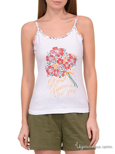 Майка N.O.A., цвет белый