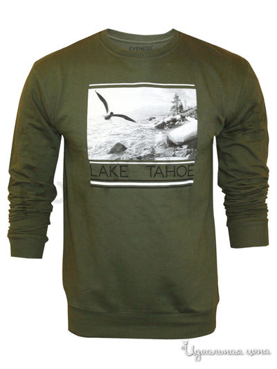 Свитшот EVENESS, цвет хаки