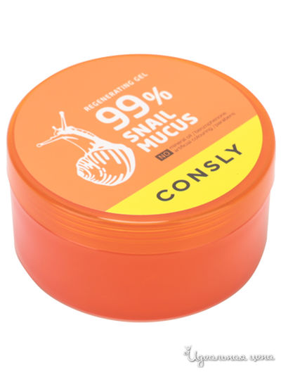 Гель для тела восстанавливающий с муцином улитки, 300 мл, CONSLY