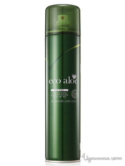 Эко-лак для волос с длительной фиксацией Алое, 300 мл, LANIX M