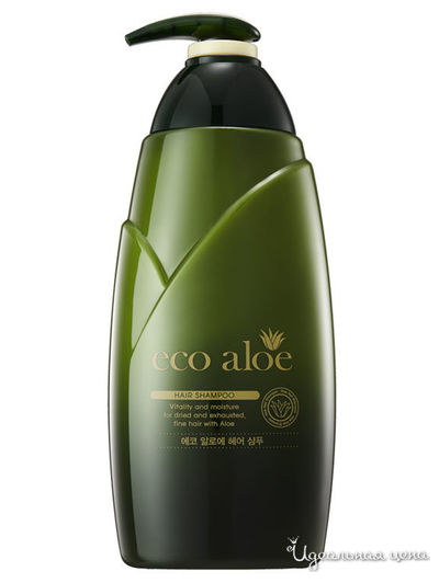 Эко-шампунь для волос укрепляющий Алое, 760 мл, LANIX M