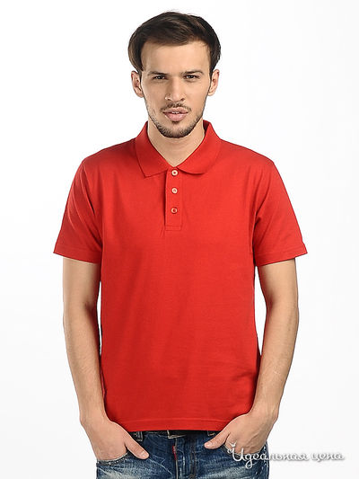 Поло AlbertoMoretti&Windsor, цвет цвет красный