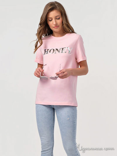 Футболка Fly, цвет розовый