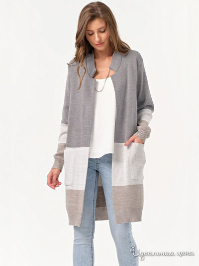 Кардиган Fly, цвет серый