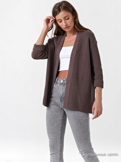 Кардиган Fly, цвет коричневый