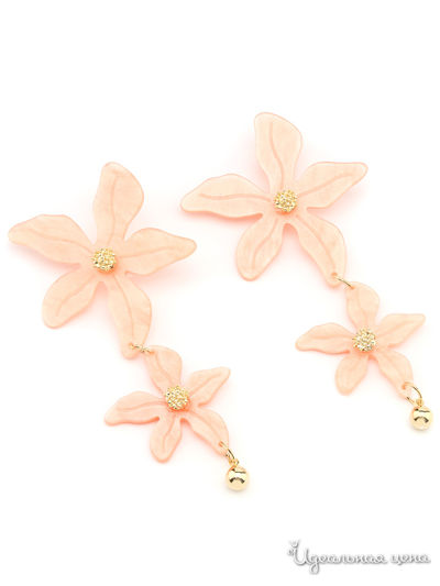 Серьги PATRICIA  BRUNI, цвет розовый