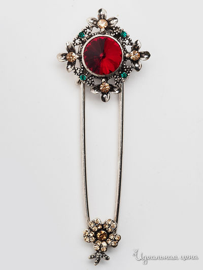 Булавка PATRICIA  BRUNI, цвет красный