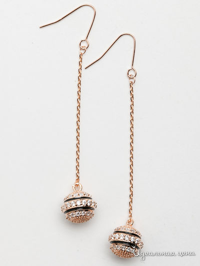 Серьги PATRICIA  BRUNI, цвет золотой