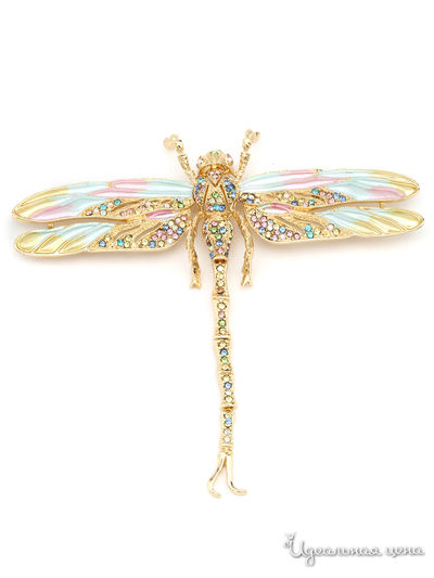 Брошь PATRICIA  BRUNI, цвет золотой