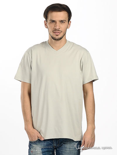 Футболка AlbertoMoretti&Windsor, цвет цвет серый