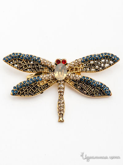 Брошь PATRICIA  BRUNI, цвет синий