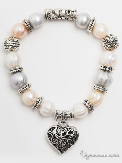 Браслет Biruza, цвет серый, розовый