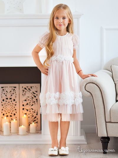 Платье ZAZA couture, цвет светло-персиковый