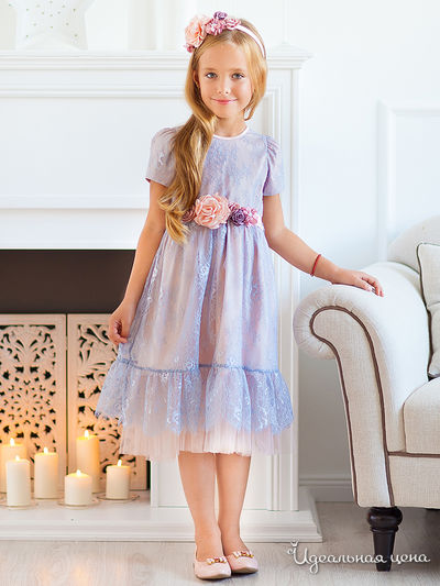 Платье ZAZA couture, цвет светло-синий