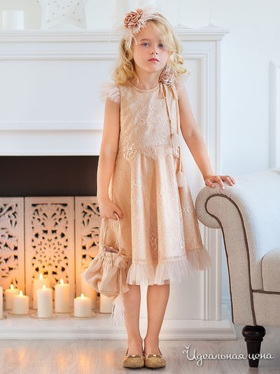 Платье ZAZA couture, цвет светло-персиковый