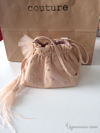Сумка ZAZA couture, цвет светло-персиковый