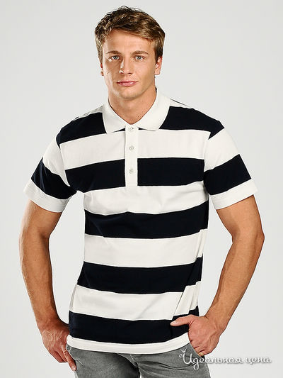 поло AlbertoMoretti&Windsor, цвет цвет светло-серая полоска