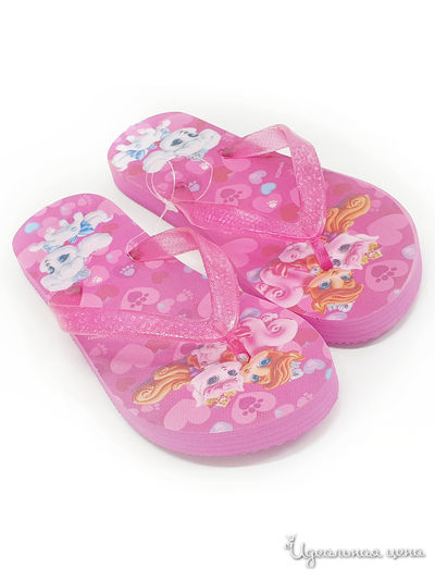 Вьетнамки Disney, цвет розовый