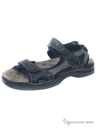 Сандалии Let's, цвет черный