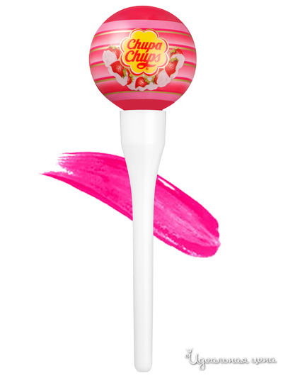 Тинт для губ жидкий со стойким пигментом Клубника и крем, Chupa Chups