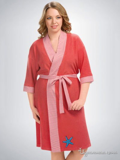 Халат домашний Pelican, цвет красный