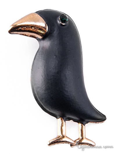 Брошь Bradex, цвет черный