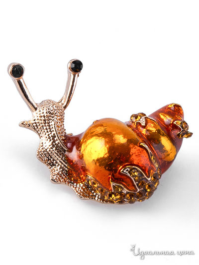 Брошь Bradex, цвет желтый