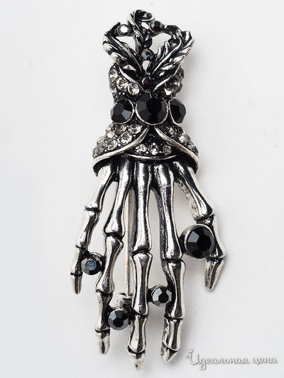 Брошь Beatrici Lux, цвет черный