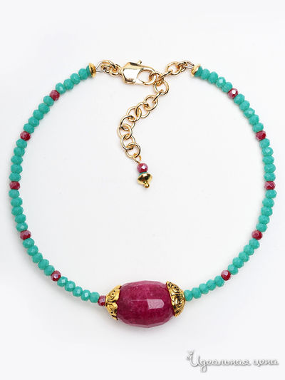 Браслет Beatrici Lux, цвет рубиновый