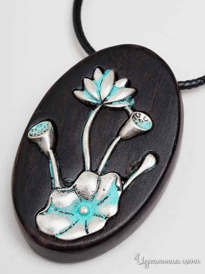 Кулон Beatrici Lux, цвет коричневый