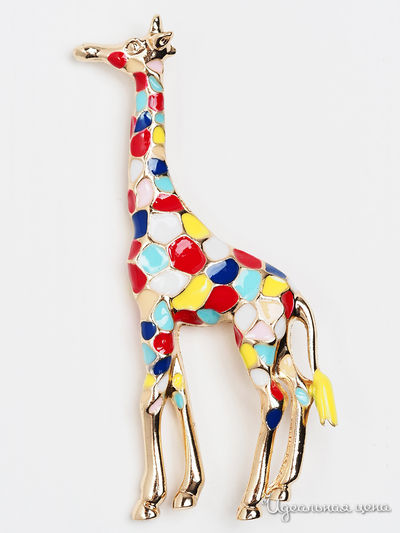 Брошь Beatrici Lux, цвет золотой