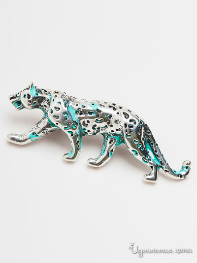 Брошь Beatrici Lux, цвет серебряный