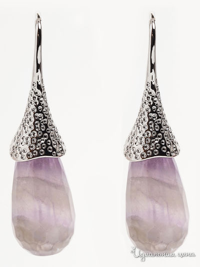 Серьги Beatrici Lux, цвет сиреневый