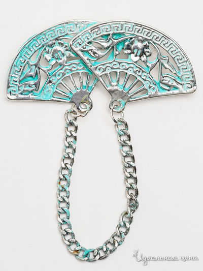 Брошь Beatrici Lux, цвет зеленый