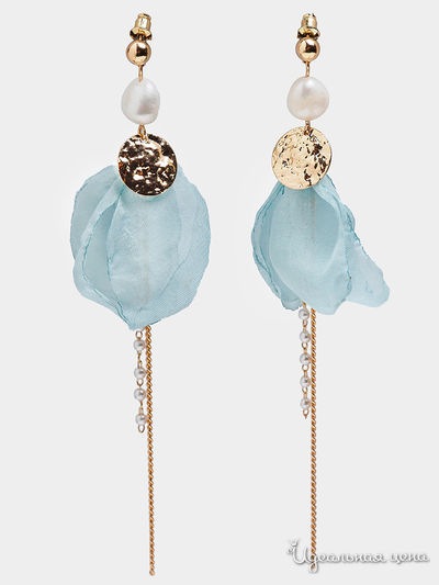 Серьги Beatrici Lux, цвет голубой