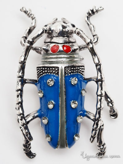 Брошь Fransua Ardy, цвет синий