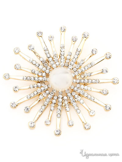 Брошь Fransua Ardy, цвет золотой