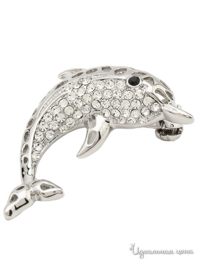 Брошь Fransua Ardy, цвет серебряный