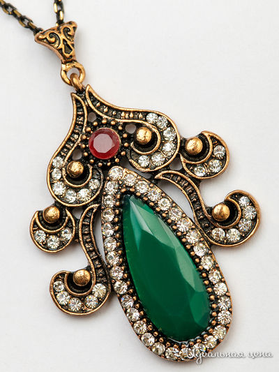 Кулон Fransua Ardy, цвет зеленый