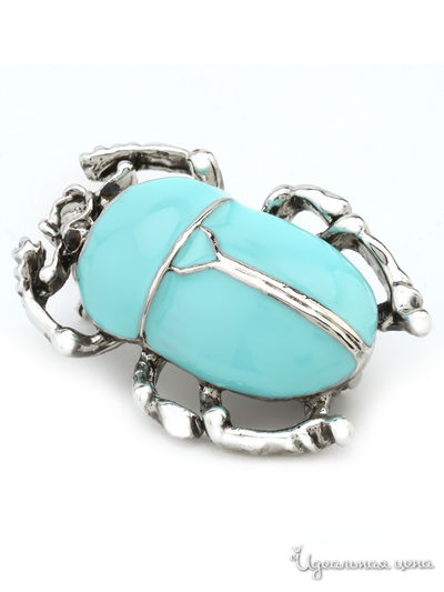 Брошь Fransua Ardy, цвет голубой