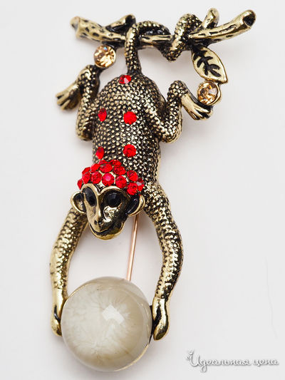 Брошь Fransua Ardy, цвет бронзовый