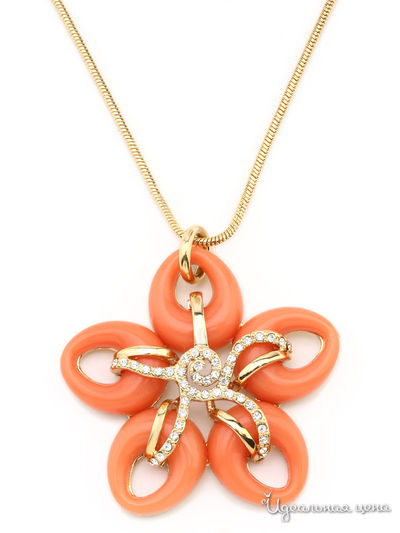 Кулон Fransua Ardy, цвет коралловый