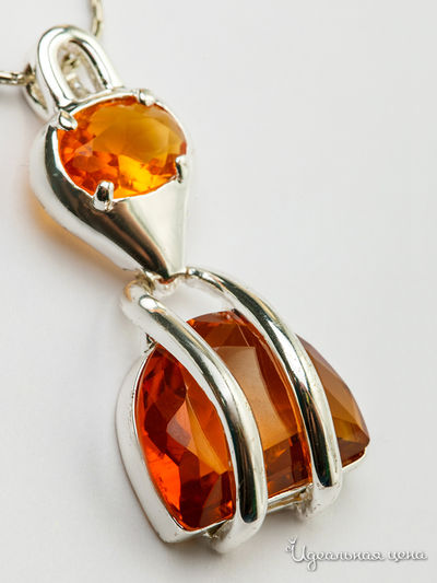 Кулон Fransua Ardy, цвет коньячный