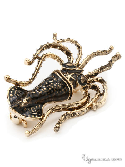 Брошь Fransua Ardy, цвет бронзовый