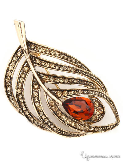 Брошь Fransua Ardy, цвет бронзовый