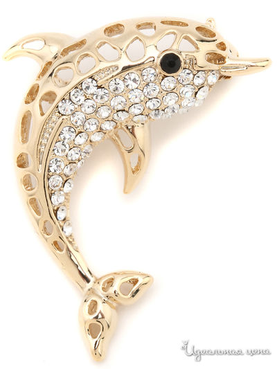 Брошь Fransua Ardy, цвет золотой